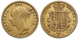 VF35 | Australia Victoria 1883 Sydney mint gold Half-Sovereign Arabic 1 in REGINA
