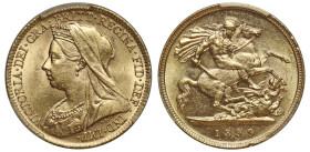 MS63 | Victoria 1899 gold Half-Sovereign
