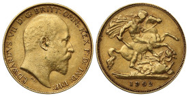 Edward VII 1902 gold Half-Sovereign