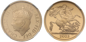 PF70 UCAM | Charles III 2023 gold proof Two Pounds