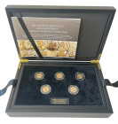 Elizabeth II gold Sovereign Complete Designs Collection 12-coin Set
