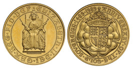 Elizabeth II 1989 gold proof Sovereign