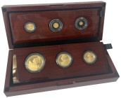 Elizabeth II 2015 gold proof Britannia Premium 6-coin Set