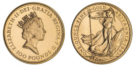 Elizabeth II 1987 gold proof 1oz Britannia