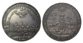 AU53 | Germany Magdeburg City View 1692-dated silver Medal