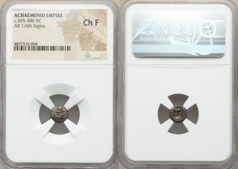 ACHAEMENID PERSIA. Darius I-Xerxes I (ca. 505-480 BC). AR sixth-siglos (9mm). NG...