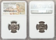 ANCIENT LOTS. Greek. Macedonian Kingdom. Alexander III the Great (336-323 BC). Lot of four (4) AR drachms. NGC ungraded. Includes: Alexander III the G...