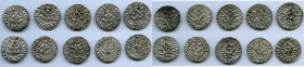 Cilician Armenia. Levon I (1198-1219) 10-Piece Lot of Uncertified Assorted Trams, Unidentified Lot of 10 Pieces, all XF or better. Sold as is, no retu...