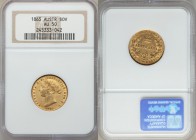Victoria gold Sovereign 1865-SYDNEY AU50 NGC, Sydney mint, KM4.

HID09801242017