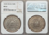 João VI 960 Reis 1820-R MS61 NGC, Rio de Janeiro mint, KM326.1. Lustrous with light golden and argent toning.

HID09801242017