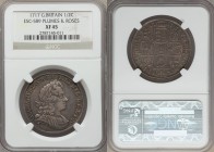 George I 1/2 Crown 1717 XF45 NGC, KM540.1, ESC-589. Nice contrasting tone with a bold portrait. From the Lake County Collection

HID09801242017