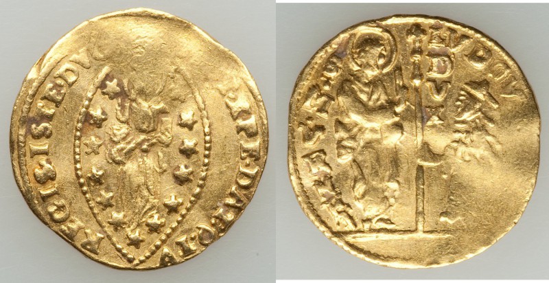 Venice. Ludovico Manin gold Zecchino ND (1789-1797) VF, KM755, Fr-1445. 21mm. 3....