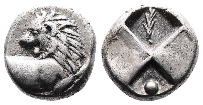 Thrace. Thracian Chersonese, circa 386-338 BC. AR Hemidrachm (12.5 mm, 2.42 g). ...