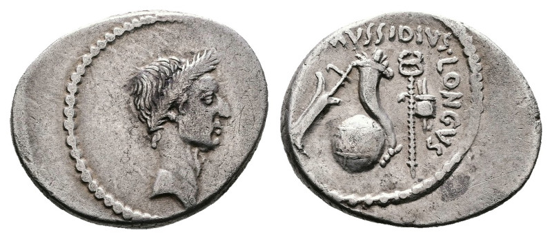 Republic. Julius Caesar, posthumous, 42 BC. AR Denarius (19.7 mm, 3.83 g.). Rome...