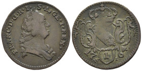 Austria - Impero Austriaco - Franz I (1745-1765) - 1 Pfennig 1764 WI - Cu - KM#2001

SPEDIZIONE SOLO IN ITALIA - SHIPPING ONLY IN ITALY

MB