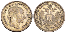 Austria - Impero Austriaco - Franz Joseph I (1848-1916) - 10 Kreuzers 1872 - Ag .400 - KM#2206

SPEDIZIONE SOLO IN ITALIA - SHIPPING ONLY IN ITALY
...