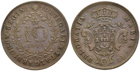 Azzorre - Maria II (1834-1853) - 10 Rèis 1843 - Mint: Lisbona - Cu - KM#11

SPEDIZIONE SOLO IN ITALIA - SHIPPING ONLY IN ITALY

BB+
