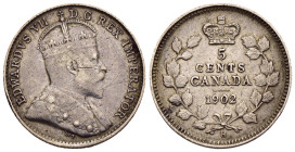 Canada - Edward VII (1901-1910) - 5 Cents 1902 H - Mint: Birmingham - Ag .925 - KM#9

SPEDIZIONE SOLO IN ITALIA - SHIPPING ONLY IN ITALY

BB
