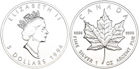 Canada - Elizabeth II (1952-2022) - 5 Dollars 1993 - Mint: Ottawa - Ag .999 - KM# 187

SPEDIZIONE IN TUTTO IL MONDO - WORLDWIDE SHIPPING

FDC