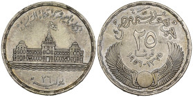 Egitto - 25 Qirsh 1375 (1956) - Nazionalizzazione del Canale di Suez - Mint: Il Cairo - Ag .720 - KM#385

SPEDIZIONE IN TUTTO IL MONDO - WORLDWIDE S...
