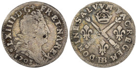 Francia - Luigi XIV (1643-1715) - 5 Sols with insignia - Ag .798 - gr. 1,27

SPEDIZIONE SOLO IN ITALIA - SHIPPING ONLY IN ITALY

MB