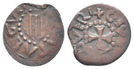 Alghero - Carlo V Imperatore (1517-1556) - Minuto - D/ CIVITAT ALGVER R/ CIVITAT ALGVER - RARISSIMA (R3) - Mi - 0,78 g - MIR 3

SPEDIZIONE SOLO IN I...