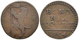 Bologna - Benedetto XIV (1740-1758) - Quattrino "Bononia Docet" 1754 - Cu - gr. 2,58 - MIR 2643/15

SPEDIZIONE SOLO IN ITALIA - SHIPPING ONLY IN ITA...