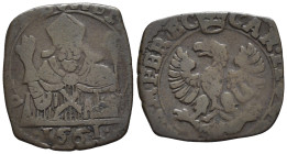 Casale - Carlo II Gonzaga Nevers (1647-1665) - Cavallotto con Sant'Evasio 1661 - Mi. - 1,70 gr - Bign. 24 - RARISSIMO

SPEDIZIONE SOLO IN ITALIA - S...