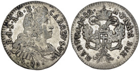 Mantova - Carlo VI d'Asburgo (1708-1740) - 1 Lira da 20 Soldi 1732 - Mi - gr. 3,79 - MIR 752/2

SPEDIZIONE SOLO IN ITALIA - SHIPPING ONLY IN ITALY
...