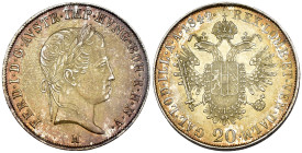 Milano - Ferdinando I d'Asburgo Lorena (1835-1848) - 20 Kreuzer 1842 - Patina intensa - Ag - Gigante 125

SPEDIZIONE SOLO IN ITALIA - SHIPPING ONLY ...