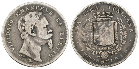 1 Lira Firenze del 2° Tipo 1860 - D/ Legenda oltre la barba - Ag - Gigante 13

SPEDIZIONE SOLO IN ITALIA - SHIPPING ONLY IN ITALY

MB