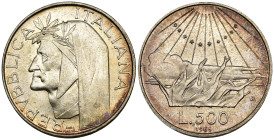 500 Lire Dante Alighieri 1965 - 700° della nascita - in folder con firme autentiche di Incisore e Scultore - Ag - in folder - Gigante 42

SPEDIZIONE...