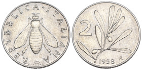 2 Lire Ulivo 1958 - It - MOLTO RARA - Gigante 334 

SPEDIZIONE IN TUTTO IL MONDO - WORLDWIDE SHIPPING

FDC