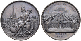 Milano - Medaglia 1881 - Esposizione Nazionale Milano 1881 - AE - gr. 43,38 - 47 mm - Opus: S. Johnson

SPEDIZIONE SOLO IN ITALIA - SHIPPING ONLY IN...