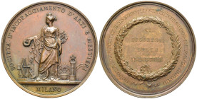 Milano - Medaglia 1910 - Realizzata per la Società d'Incoraggiamento Arti e Mestieri di Milano 1909-1910 - AE - 59 mm - Opus: S. Johnson

SPEDIZIONE...