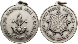 Palmanova - Medaglia 1983 - 28° Raduno dell'Associazione Nazionale Arma di Cavalleria, Palmanova 23-24 Aprile 1983 - gr. 15,42 - 32mm - con appiccagno...