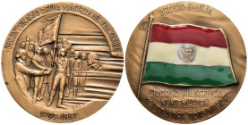 Reggio Emilia - Medaglia 1997 - Bicentenario Nascita Tricolore 1797-1997 - Circolo Filatelico Numismatico "Città del Tricolore" - AE - gr. 42,85 - 45m...