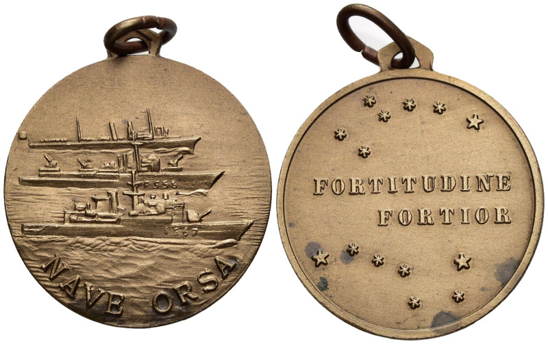 Militare - Medaglia 1979 - Nave "Orsa", Varo della fregata Orsa F 567 nel 1979 -...