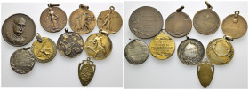 Lotto di 15 medaglie d'epoca - temi e soggetti vari.

SPEDIZIONE IN TUTTO IL MONDO - WORLDWIDE SHIPPING