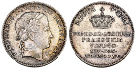 Austria - Medaglia 1835 - Celebrativa del coronamento di Ferdinando I - Ag - gr. 3,28 - 18mm

SPEDIZIONE SOLO IN ITALIA - SHIPPING ONLY IN ITALY

...