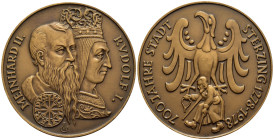 Austria - Medaglia 1978 - 700° anniversario Città di Vipiteno 1278-1978 - gr. 29,65 - 44,5mm

SPEDIZIONE IN TUTTO IL MONDO - WORLDWIDE SHIPPING

F...