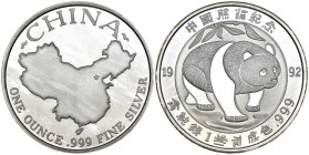 Cina - 1 Ounce Panda 1992 - Ag.

SPEDIZIONE IN TUTTO IL MONDO - WORLDWIDE SHIPPING

FDC