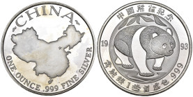 Cina - 1 Ounce Panda 1993 - Ag

SPEDIZIONE IN TUTTO IL MONDO - WORLDWIDE SHIPPING

FDC