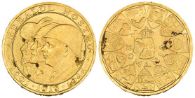Romania - Michael I (1927-1930, 1940-1947) - 20 Lei 1944 - Giorno della liberazione di Ardeal Nord - Au - 21mm - depositi

SPEDIZIONE SOLO IN ITALIA...