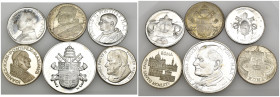 Lotto di 6 medaglie papali - nominali e anni vari - placcate in argento

SPEDIZIONE IN TUTTO IL MONDO - WORLDWIDE SHIPPING