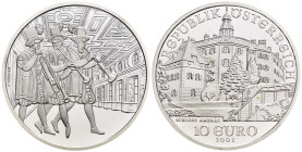 Austria - 10 Euro 2002 - Palazzo Ambras - Mint: Vienna - Ag .925 - KM#3096

SPEDIZIONE IN TUTTO IL MONDO - WORLDWIDE SHIPPING

FDC