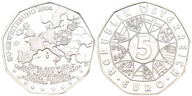 Austria - 5 Euro 2004 - Estensione dell'Unione Europea - Mint: Vienna - Ag .800 - KM#3122

SPEDIZIONE IN TUTTO IL MONDO - WORLDWIDE SHIPPING

FDC