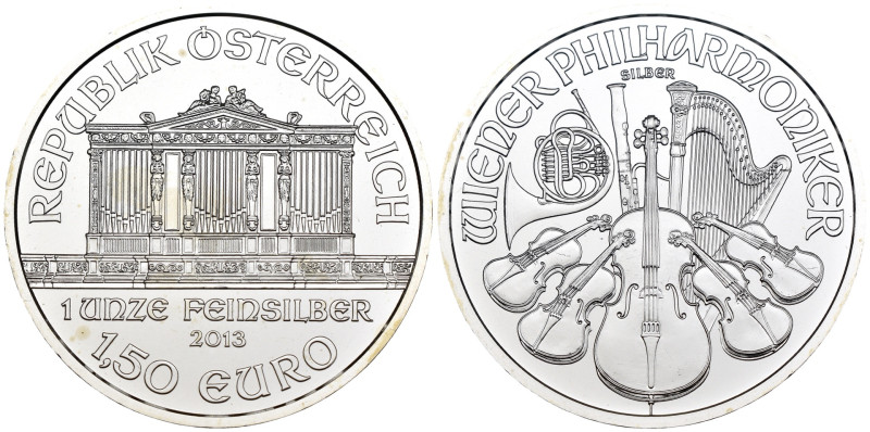 Austria - 1,50 Euro Vienna Philharmonic 2013 - Ag - KM# 3159

SPEDIZIONE IN TU...