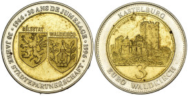 Germania - 3 Euro Waldkirch 1996 - 30° Anniversario del gemellaggio tra le città di Sélestat (Francia) e Waldkirch (Germania) - Bimetallico

SPEDIZI...