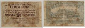 Jugoslavia - Città di Lubiana - Notgeld 20 Vinarjev 1919 - presenta pieghe e fori

SPEDIZIONE SOLO IN ITALIA - SHIPPING ONLY IN ITALY

F